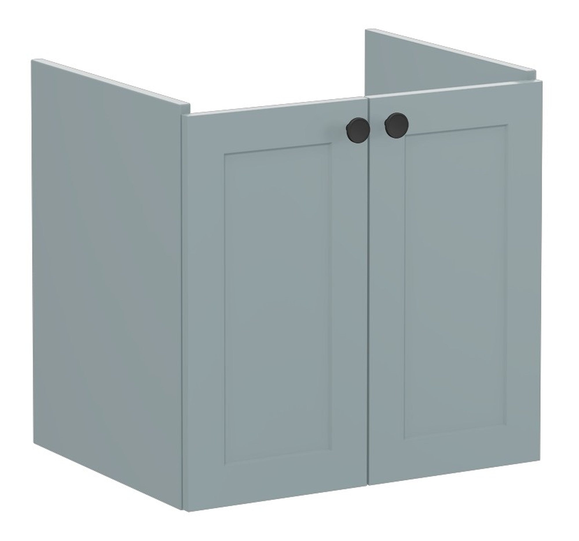 HRD 60cm 2 Door Wall Hung Washbasin Unit