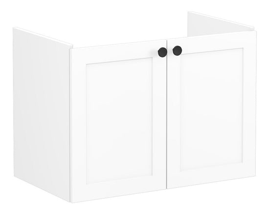 HRD 80cm 2 Door Wall Hung Washbasin Unit