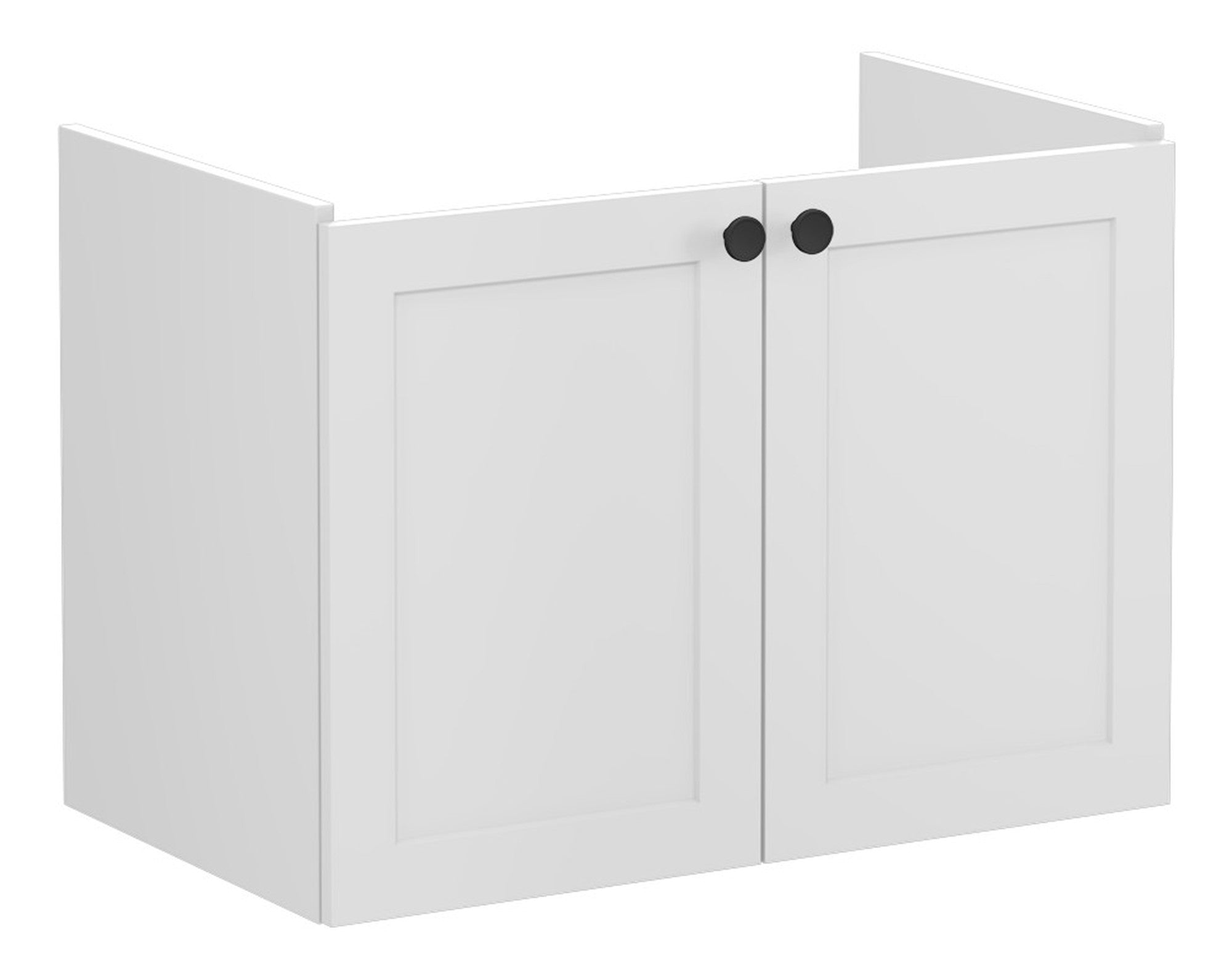 HRD 80cm 2 Door Wall Hung Washbasin Unit