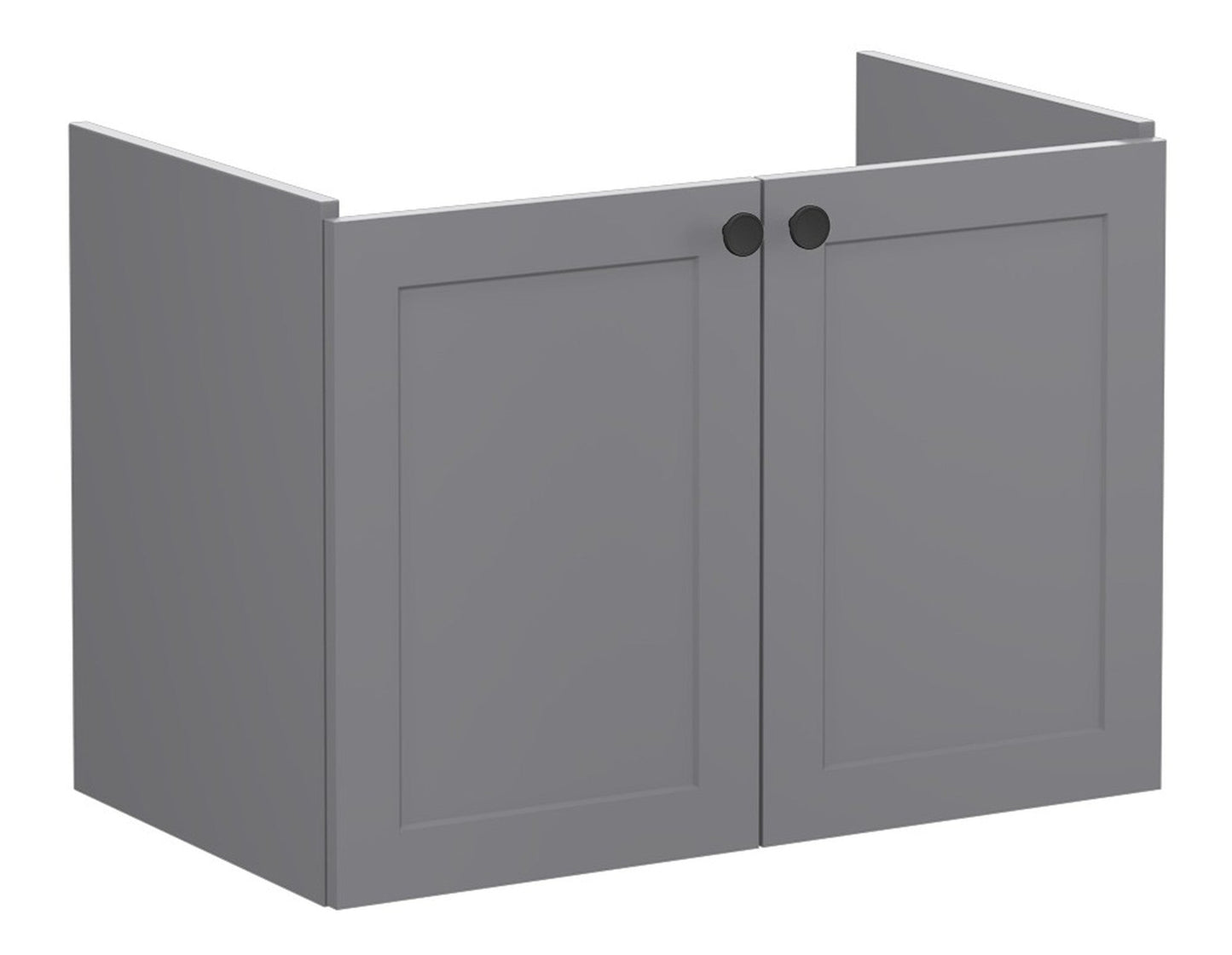 HRD 80cm 2 Door Wall Hung Washbasin Unit