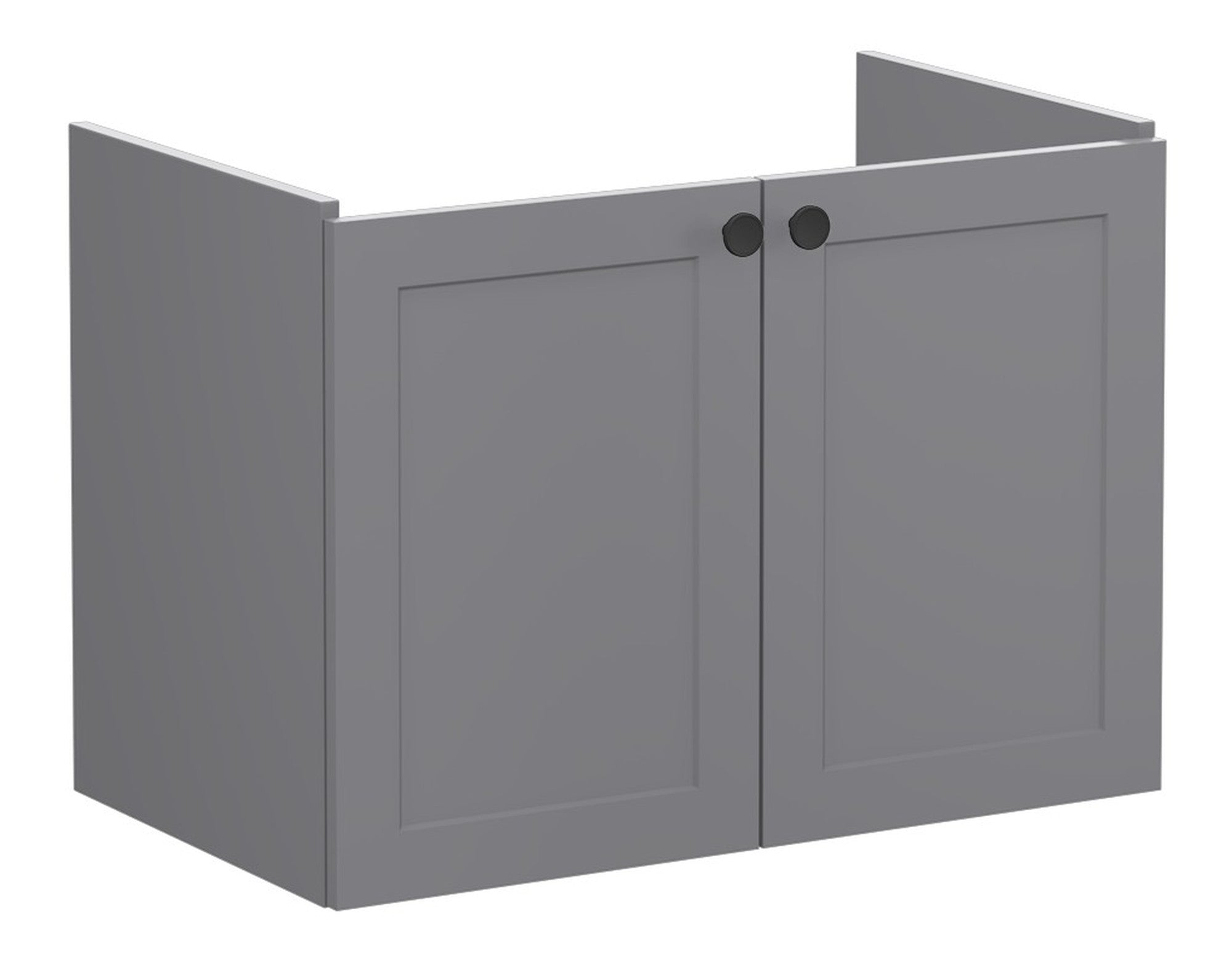 HRD 80cm 2 Door Wall Hung Washbasin Unit