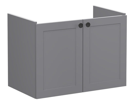 HRD 80cm 2 Door Wall Hung Washbasin Unit