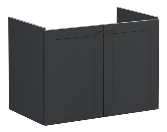 HRD 80cm 2 Door Wall Hung Washbasin Unit