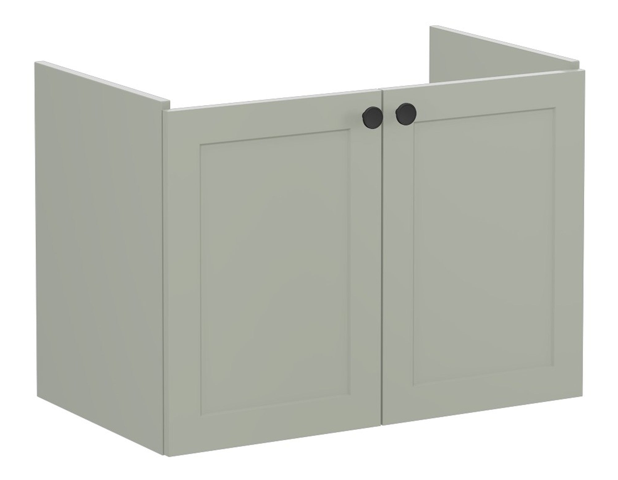 HRD 80cm 2 Door Wall Hung Washbasin Unit