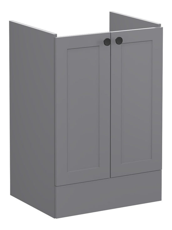 HRD 60cm 2 Door Floor Standing Washbasin Unit