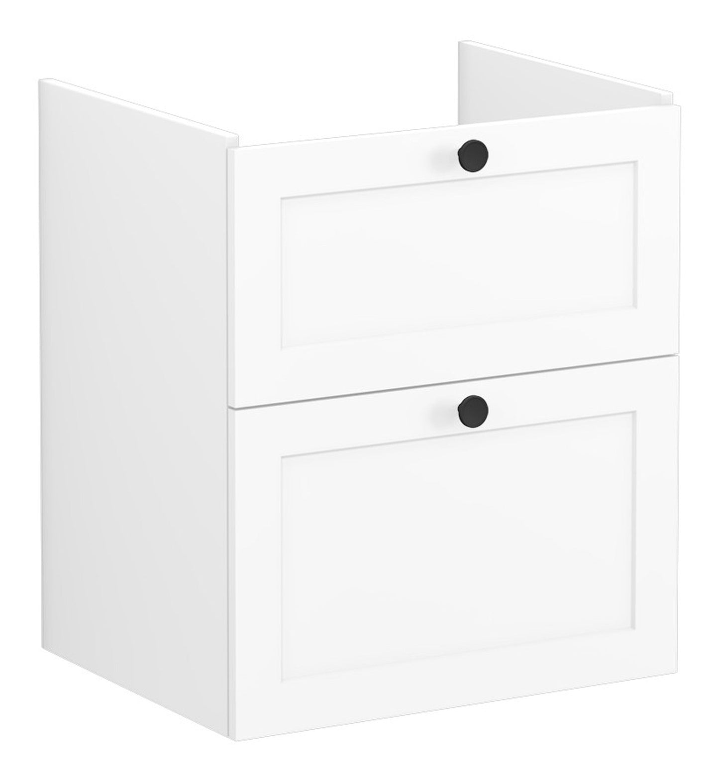 HRD 60cm 2 Drawer Washbasin Unit