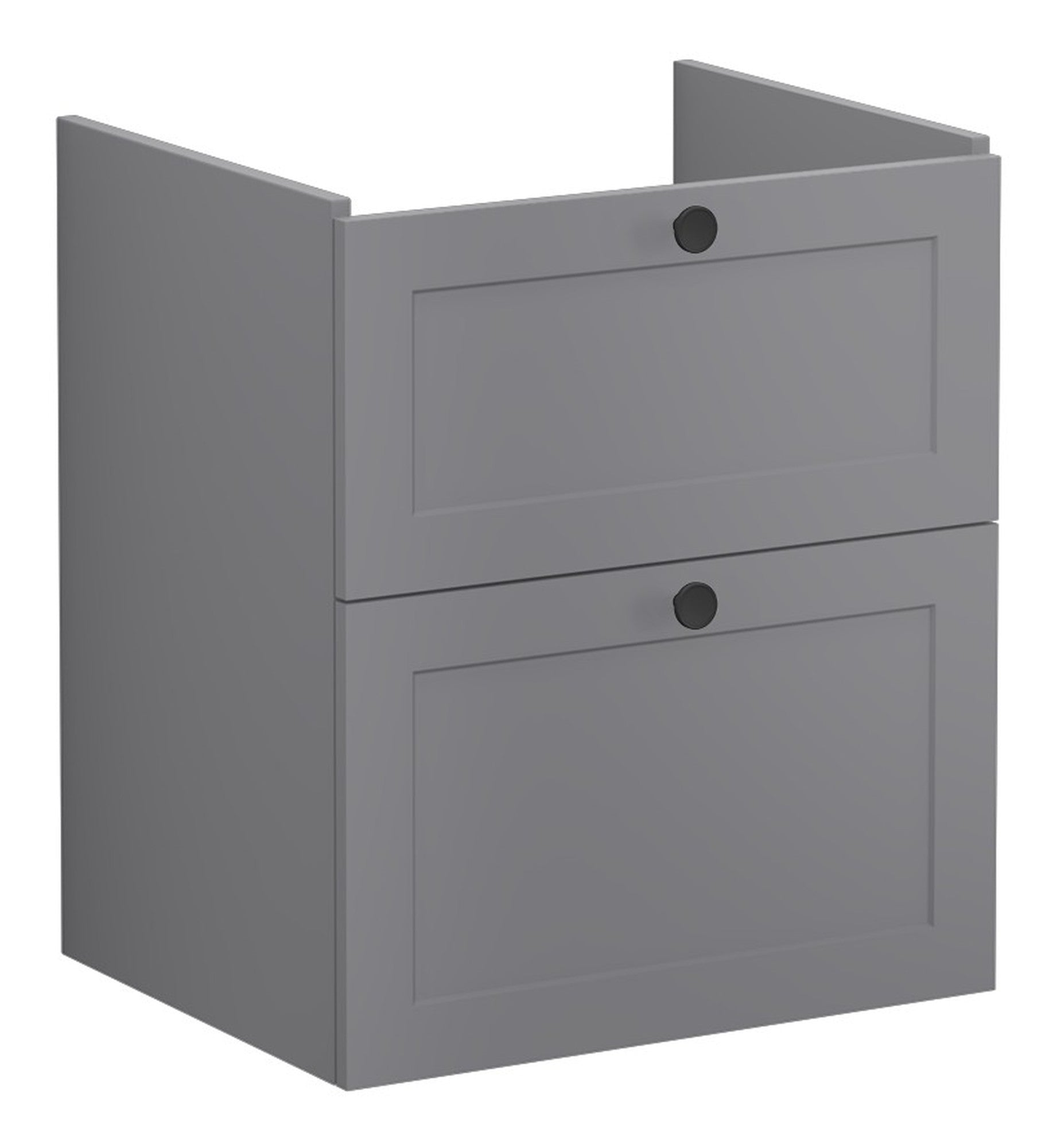 HRD 60cm 2 Drawer Washbasin Unit