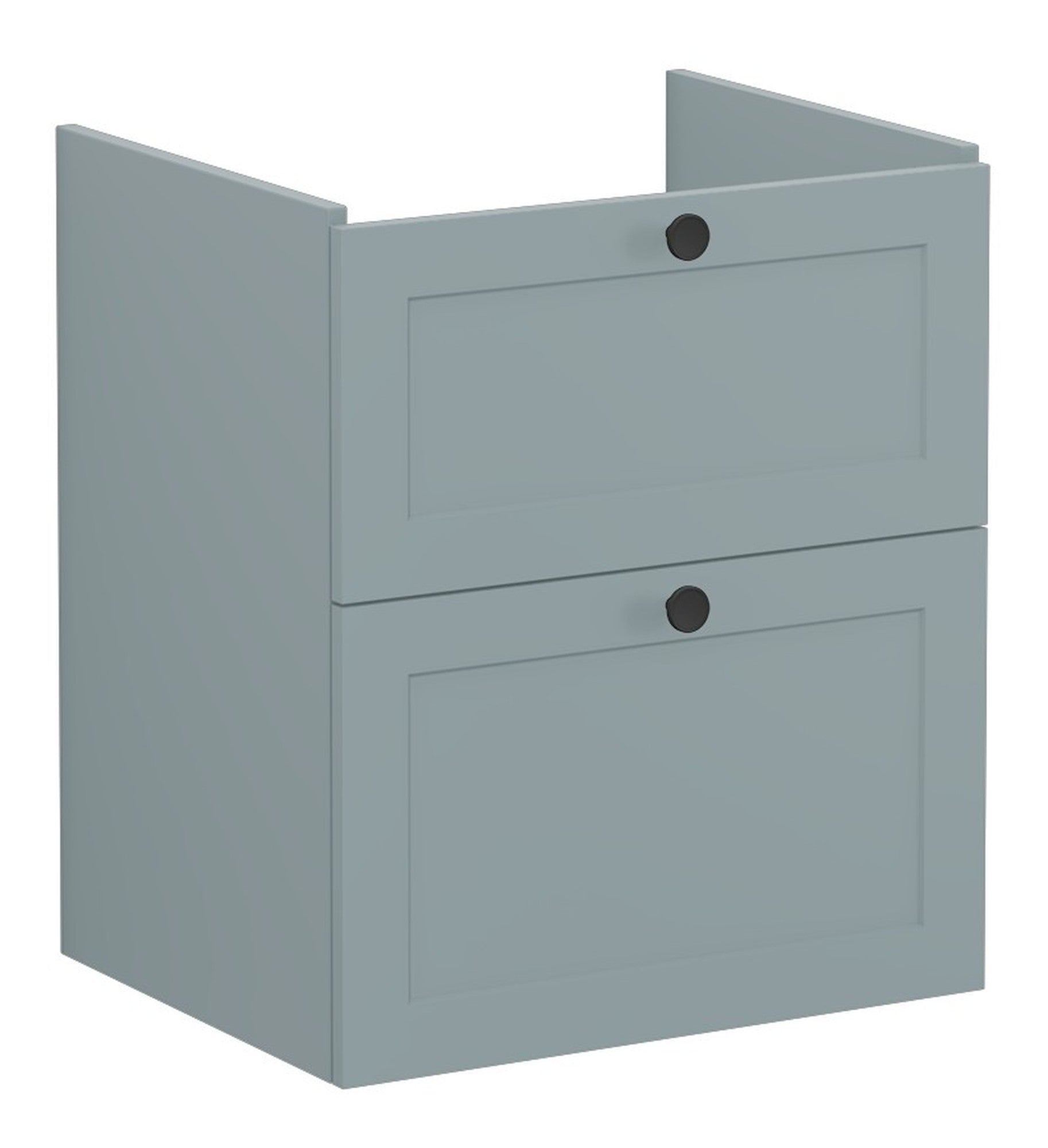 HRD 60cm 2 Drawer Washbasin Unit