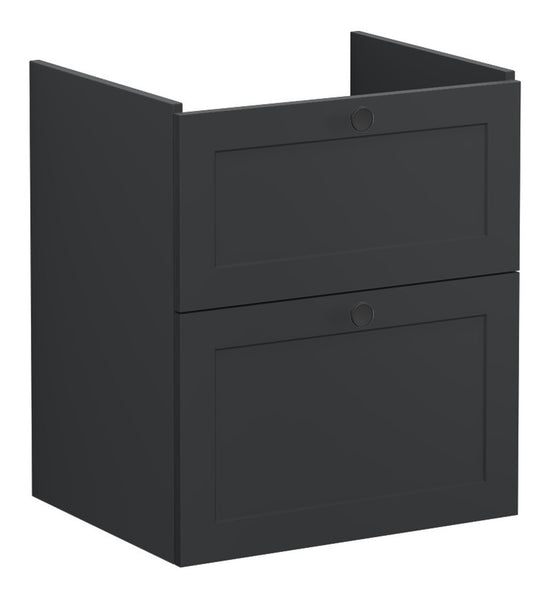 HRD 60cm 2 Drawer Washbasin Unit