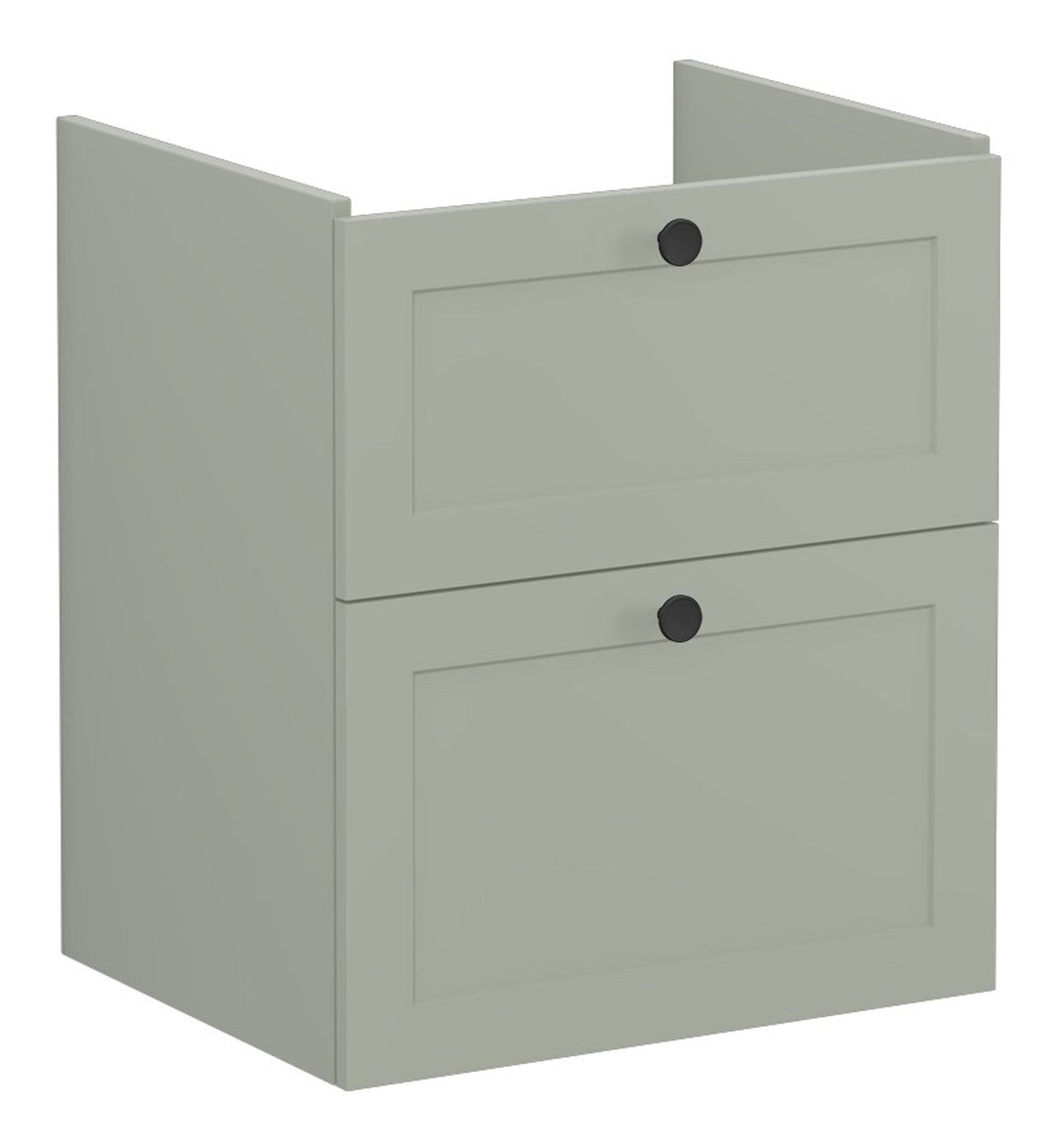 HRD 60cm 2 Drawer Washbasin Unit