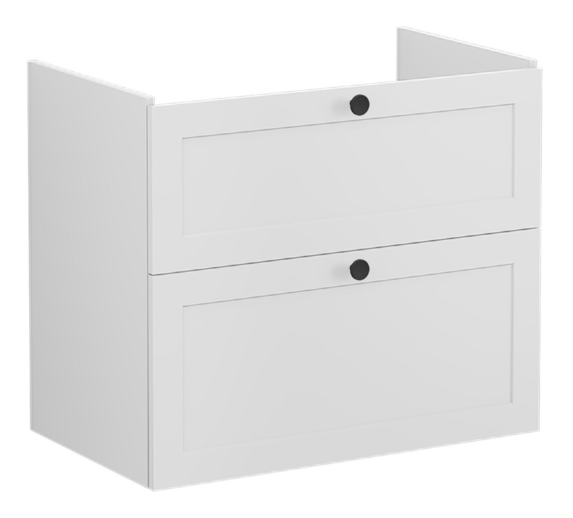 HRD 80cm 2 Drawer Washbasin Unit
