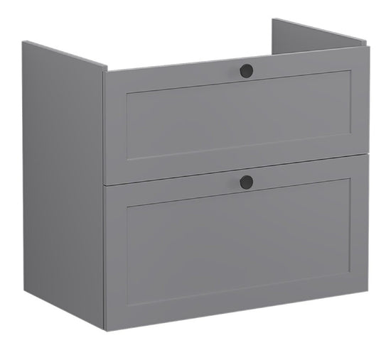 HRD 80cm 2 Drawer Washbasin Unit