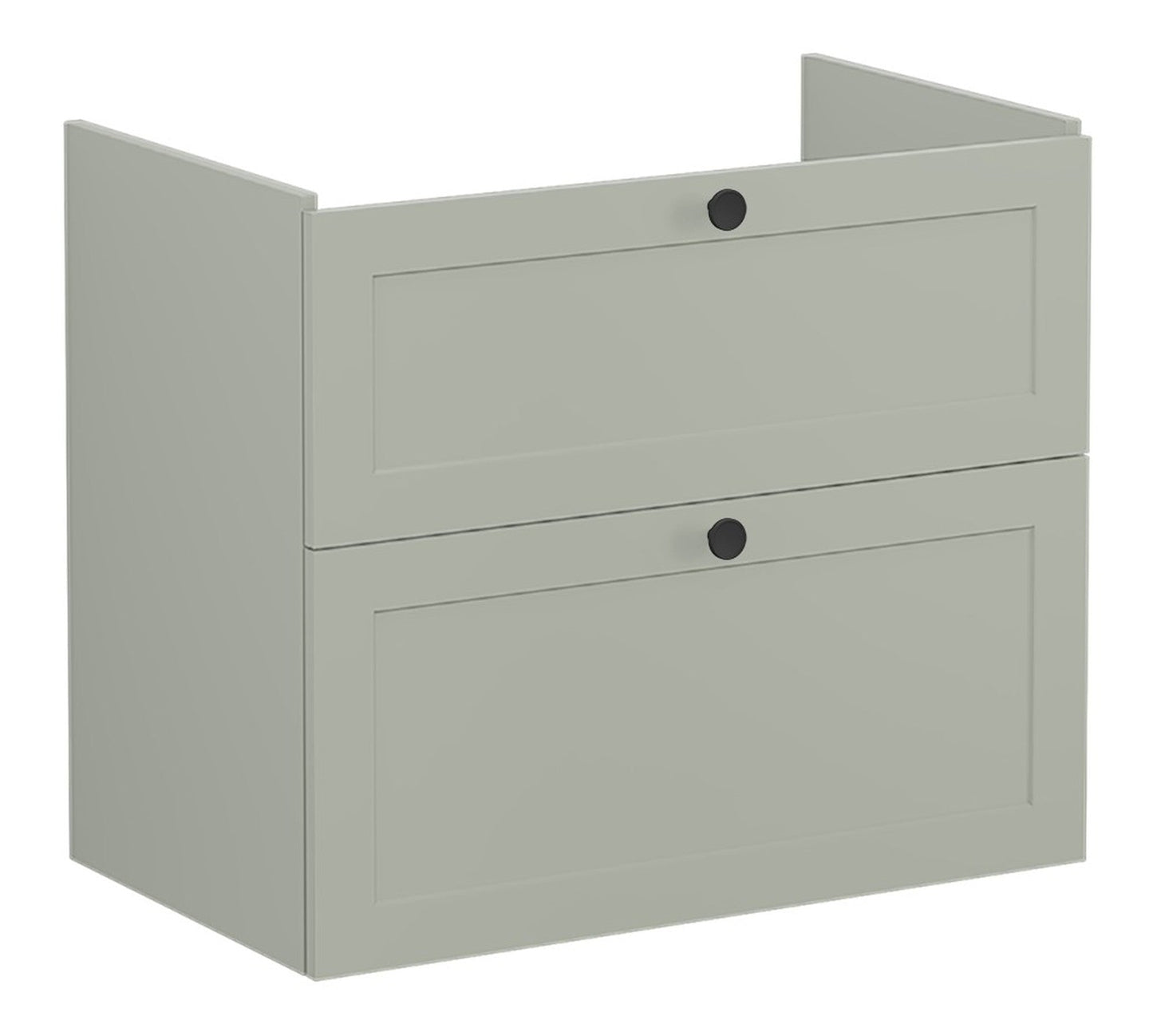 HRD 80cm 2 Drawer Washbasin Unit