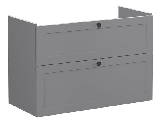 HRD 100cm 2 Drawer Washbasin Unit