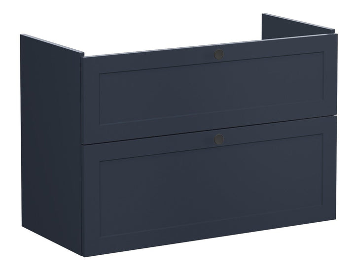 HRD 100cm 2 Drawer Washbasin Unit