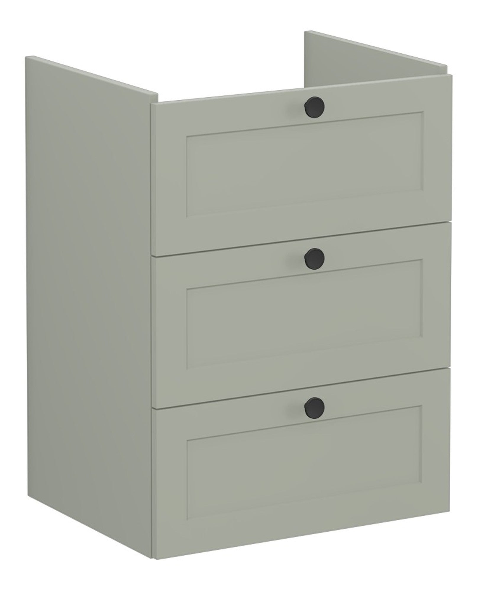 HRD 60cm 3 Drawer Washbasin Unit