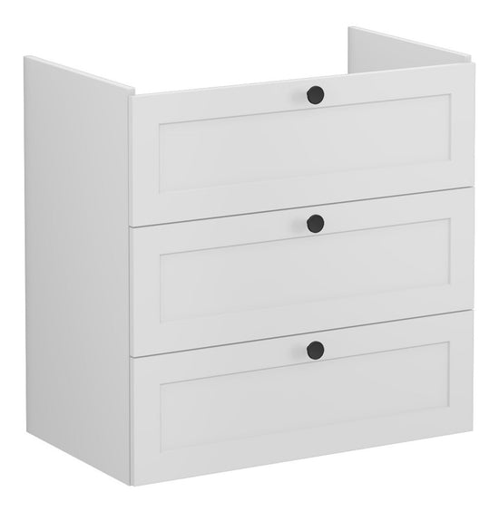 HRD 80cm 3 Drawer Washbasin Unit