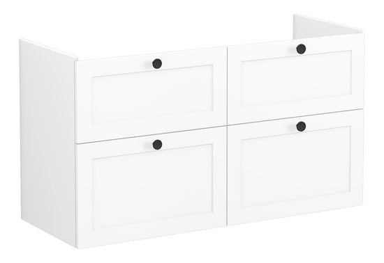 HRD 120cm 4 Drawer Washbasin Unit
