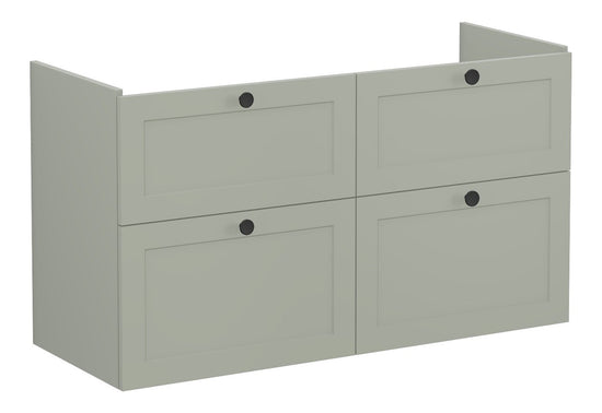 HRD 120cm 4 Drawer Washbasin Unit
