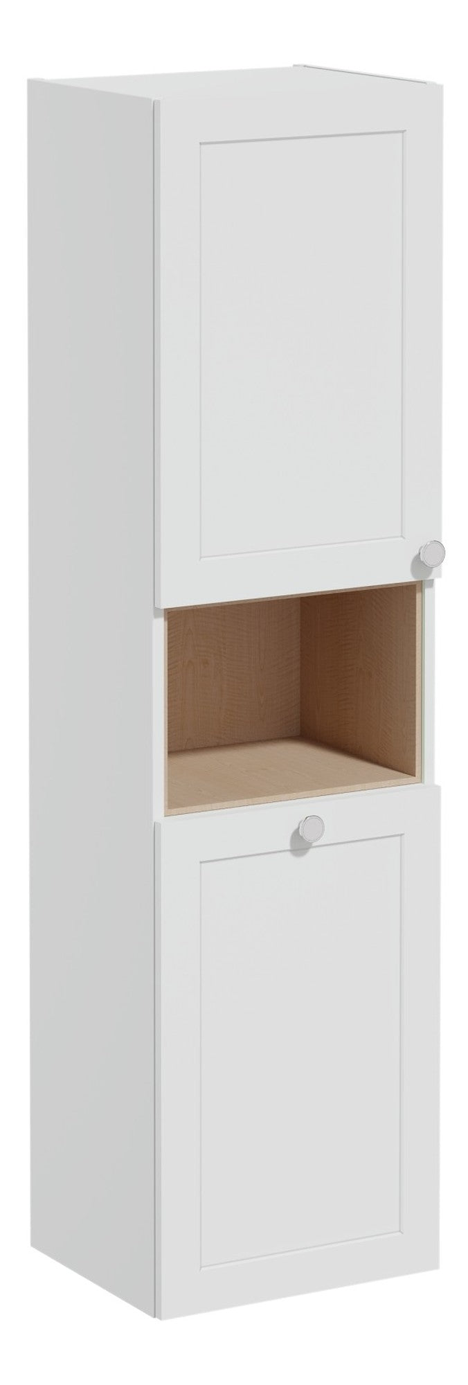 HRD 40cm 2 Door Semi-Tall Unit w/Laundry Basket
