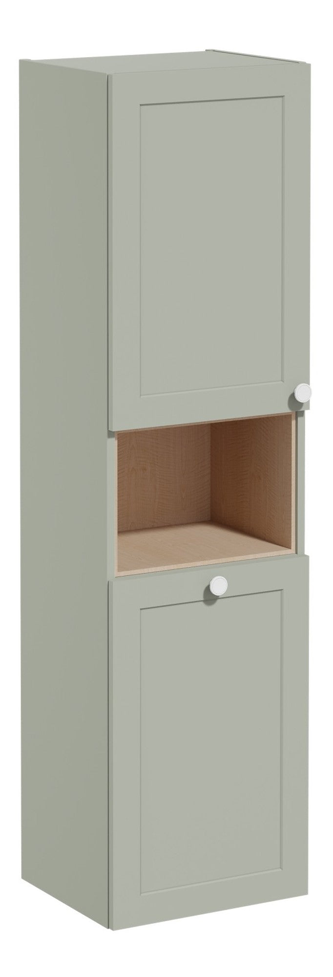 HRD 40cm 2 Door Semi-Tall Unit w/Laundry Basket