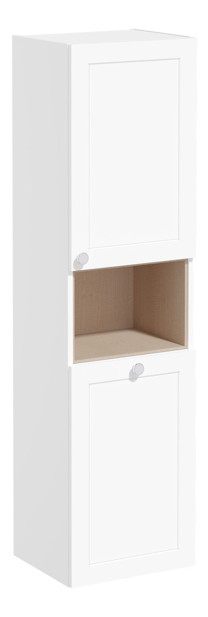 HRD 40cm 2 Door Semi-Tall Unit w/Laundry Basket