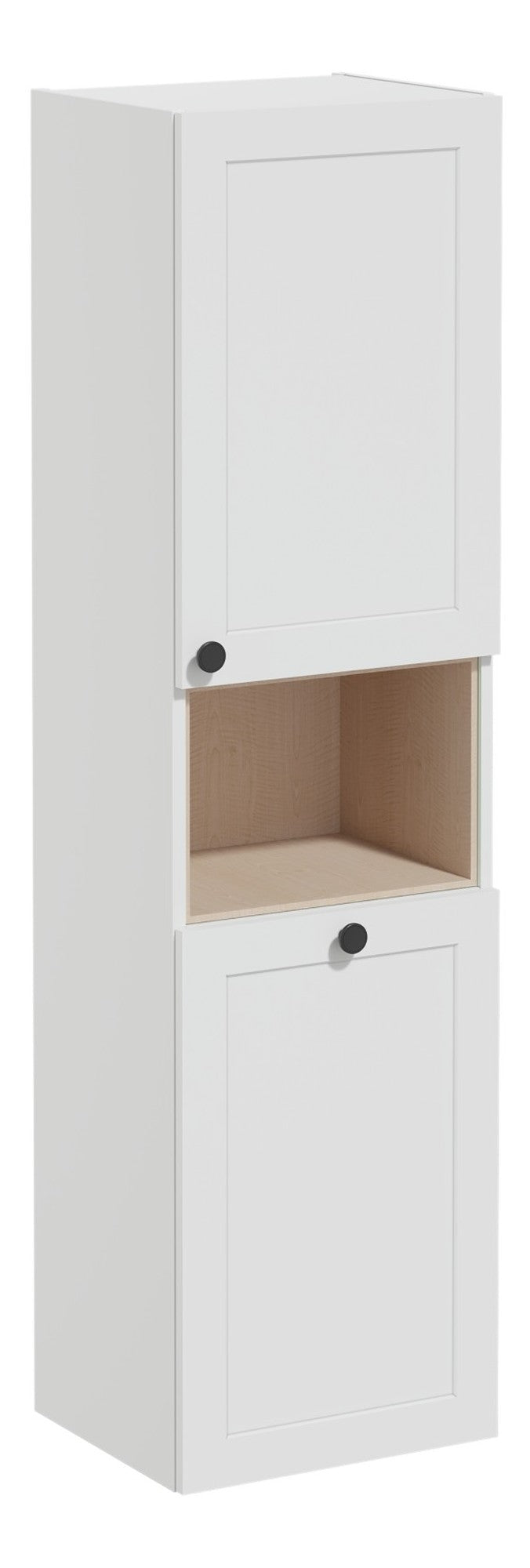 HRD 40cm 2 Door Semi-Tall Unit w/Laundry Basket