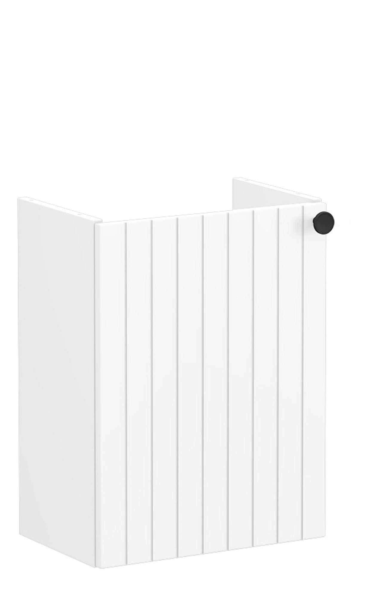 HRD 40cm 1 Door Wall Hung Slim Washbasin Unit