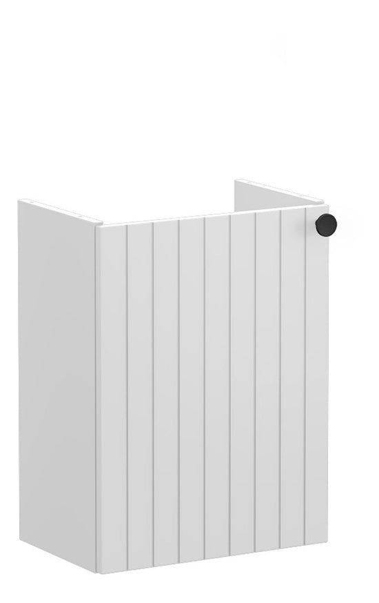 HRD 40cm 1 Door Wall Hung Slim Washbasin Unit