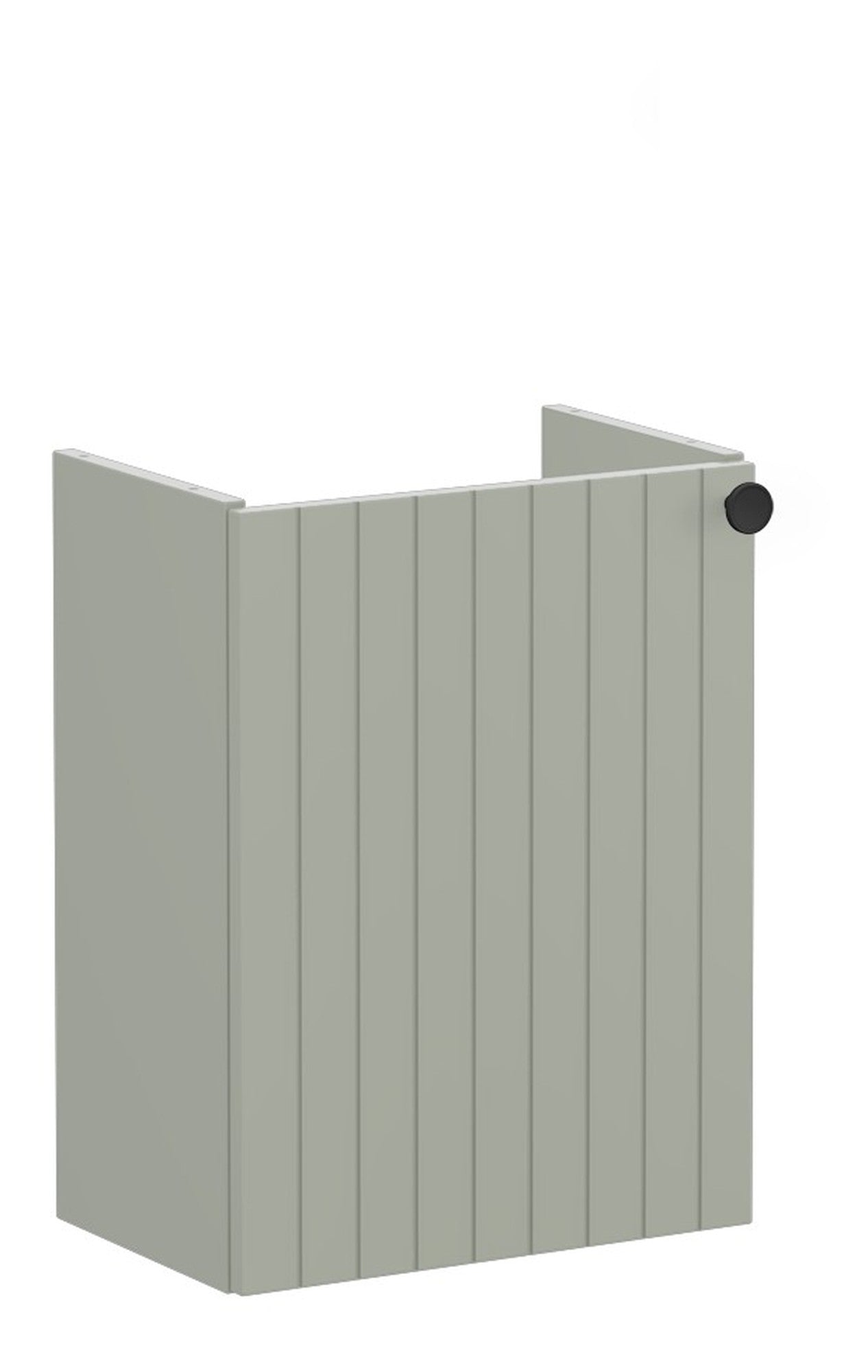 HRD 40cm 1 Door Wall Hung Slim Washbasin Unit