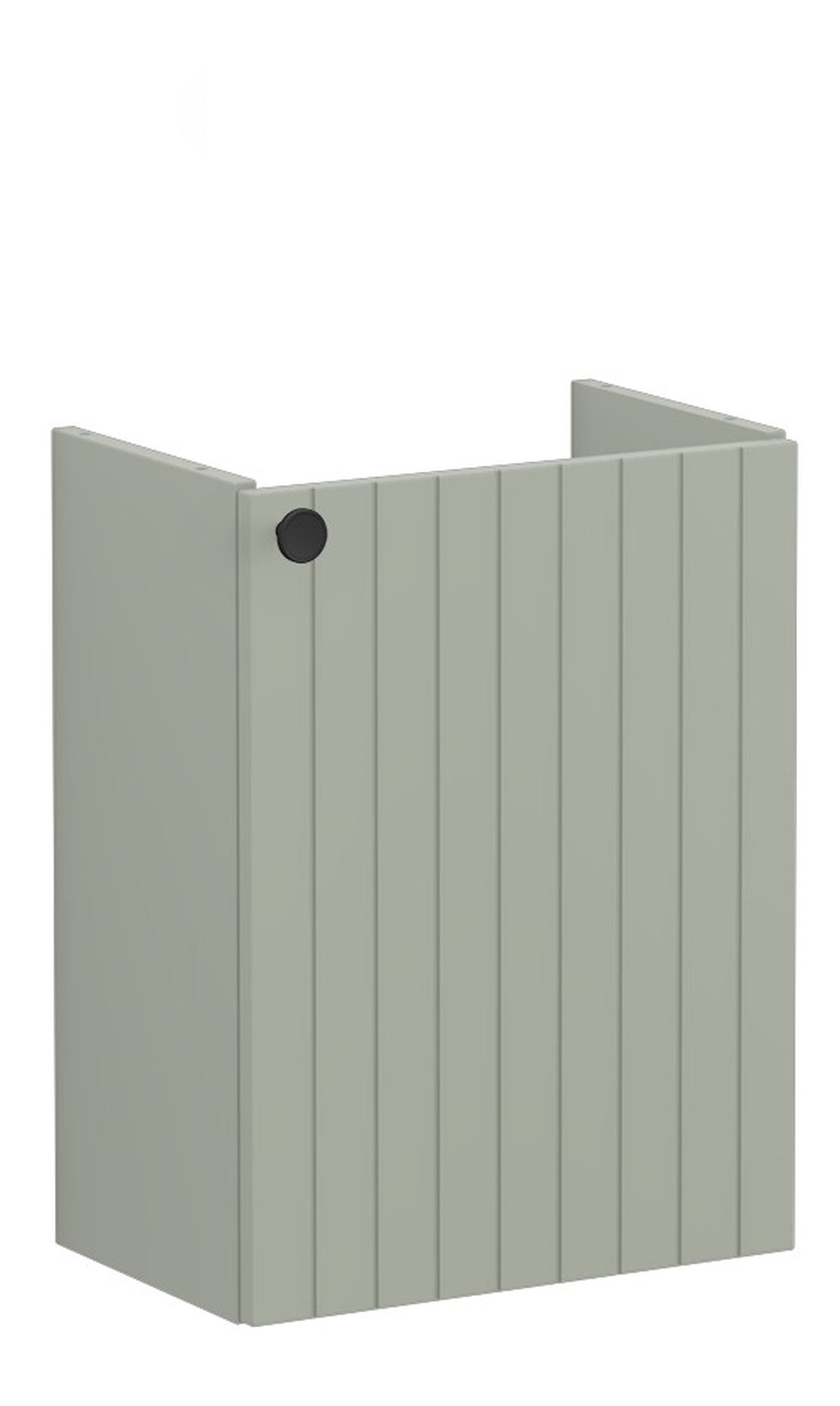 HRD 40cm 1 Door Wall Hung Slim Washbasin Unit
