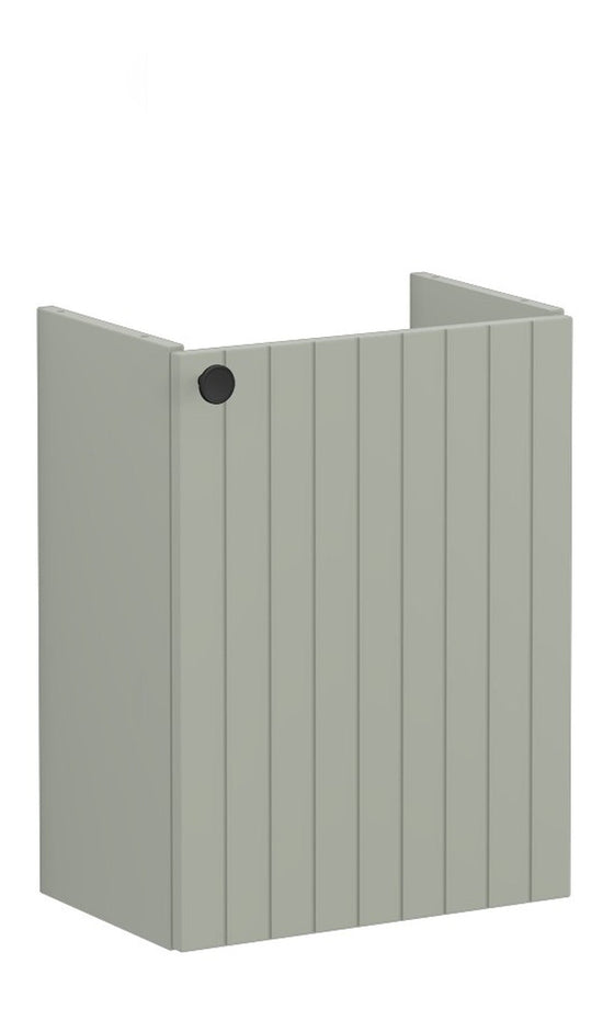 HRD 40cm 1 Door Wall Hung Slim Washbasin Unit