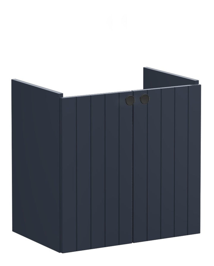 HRD 60cm 2 Door Wall Hung Slim Washbasin Unit