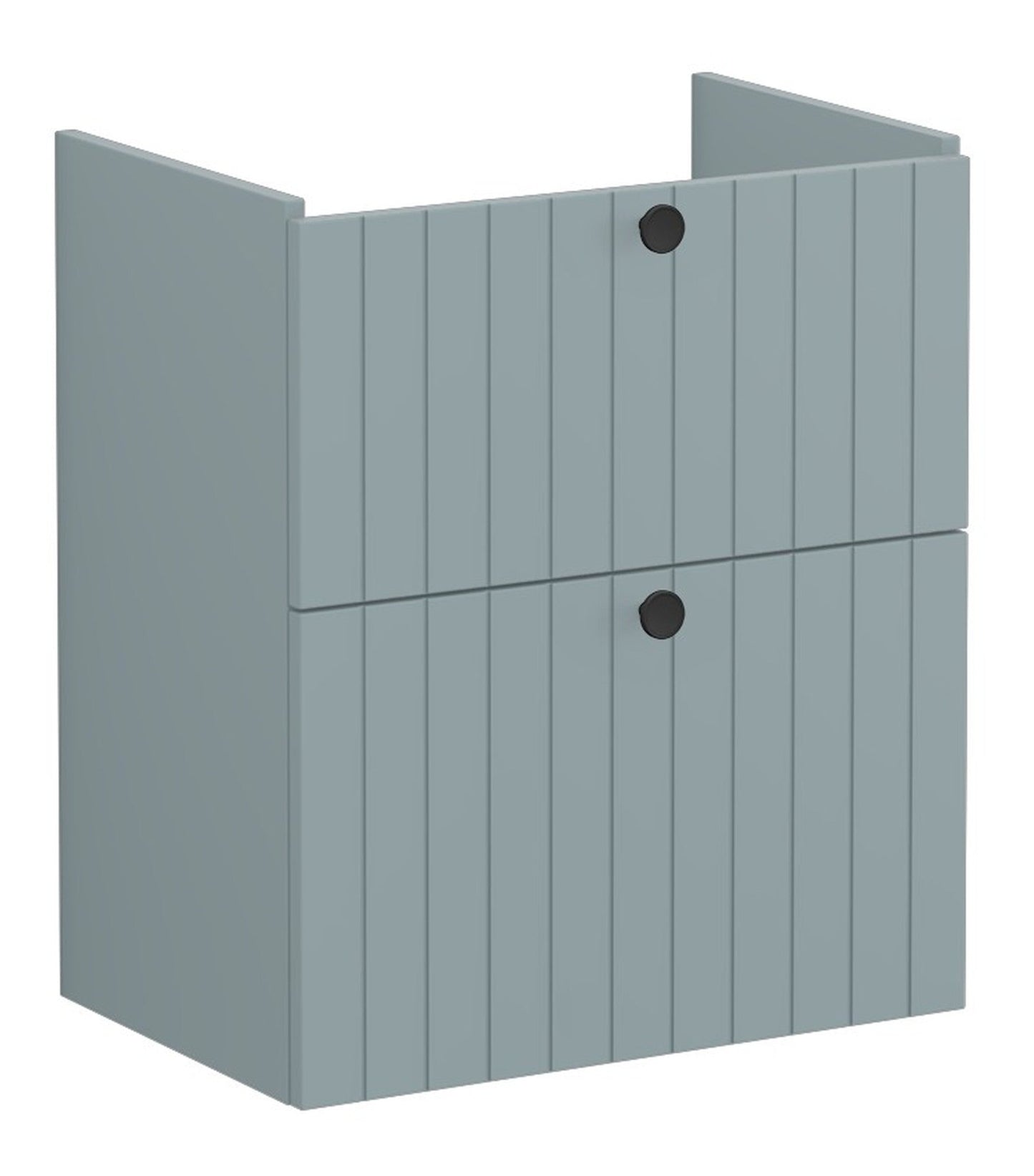 HRD 60cm 2 Drawer Slim Washbasin Unit