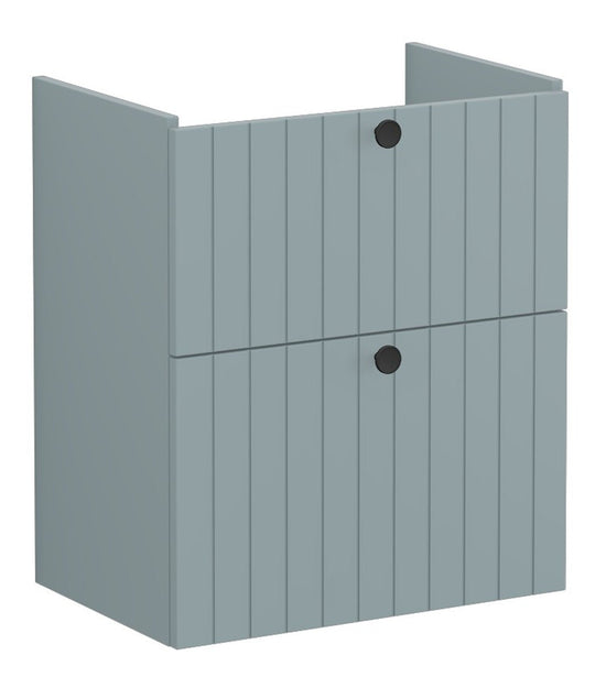 HRD 60cm 2 Drawer Slim Washbasin Unit