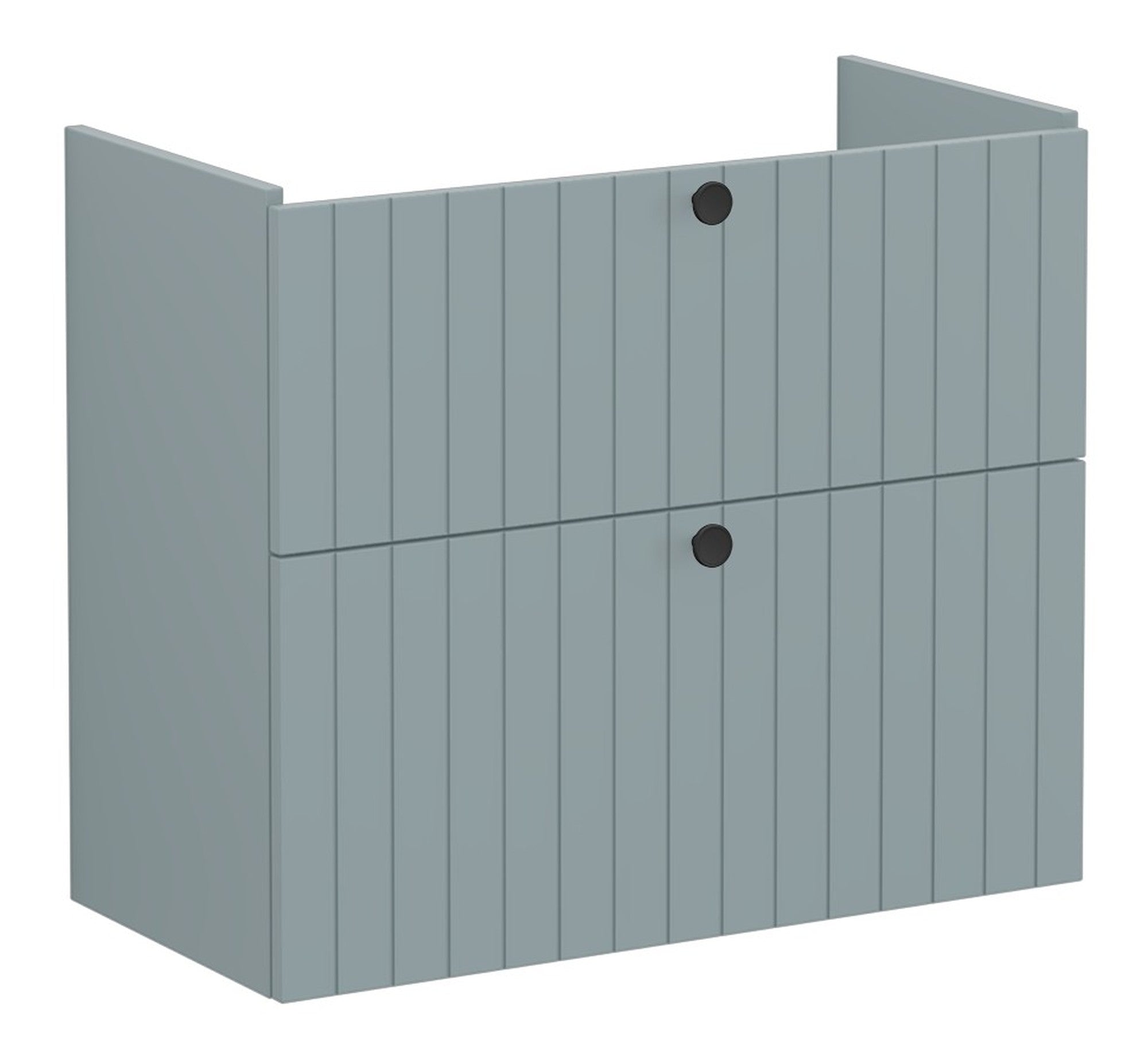 HRD 80cm 2 Drawer Slim Washbasin Unit