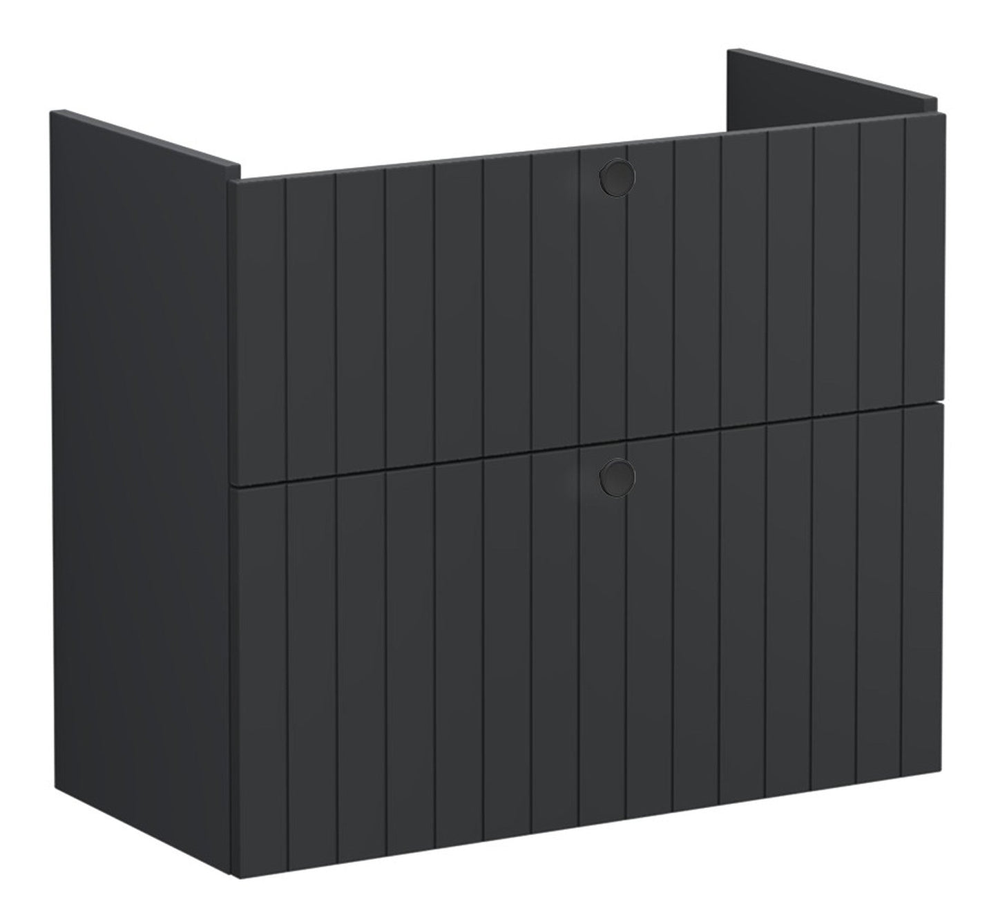 HRD 80cm 2 Drawer Slim Washbasin Unit