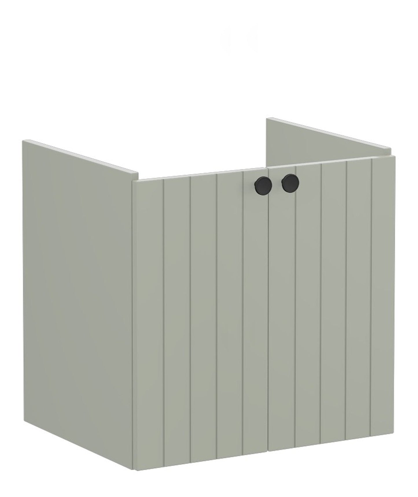 HRD 60cm 2 Door Wall Hung Washbasin Unit