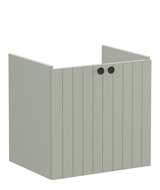 HRD 60cm 2 Door Wall Hung Washbasin Unit