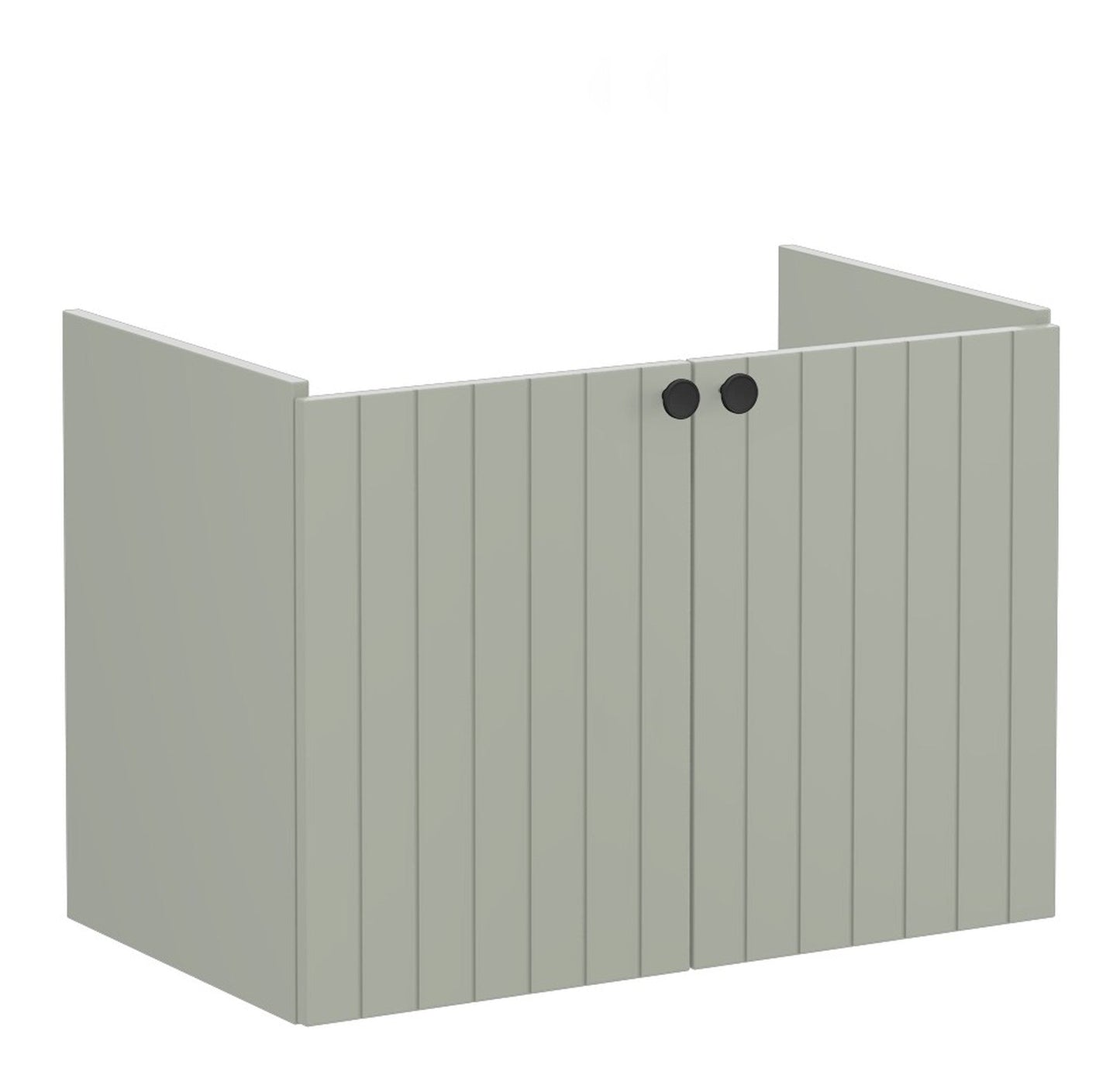 HRD 80cm 2 Door Wall Hung Washbasin Unit