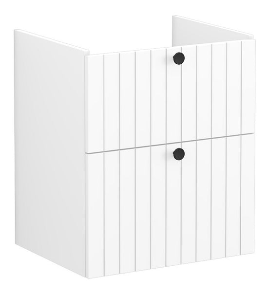 HRD 60cm 2 Drawer Washbasin Unit