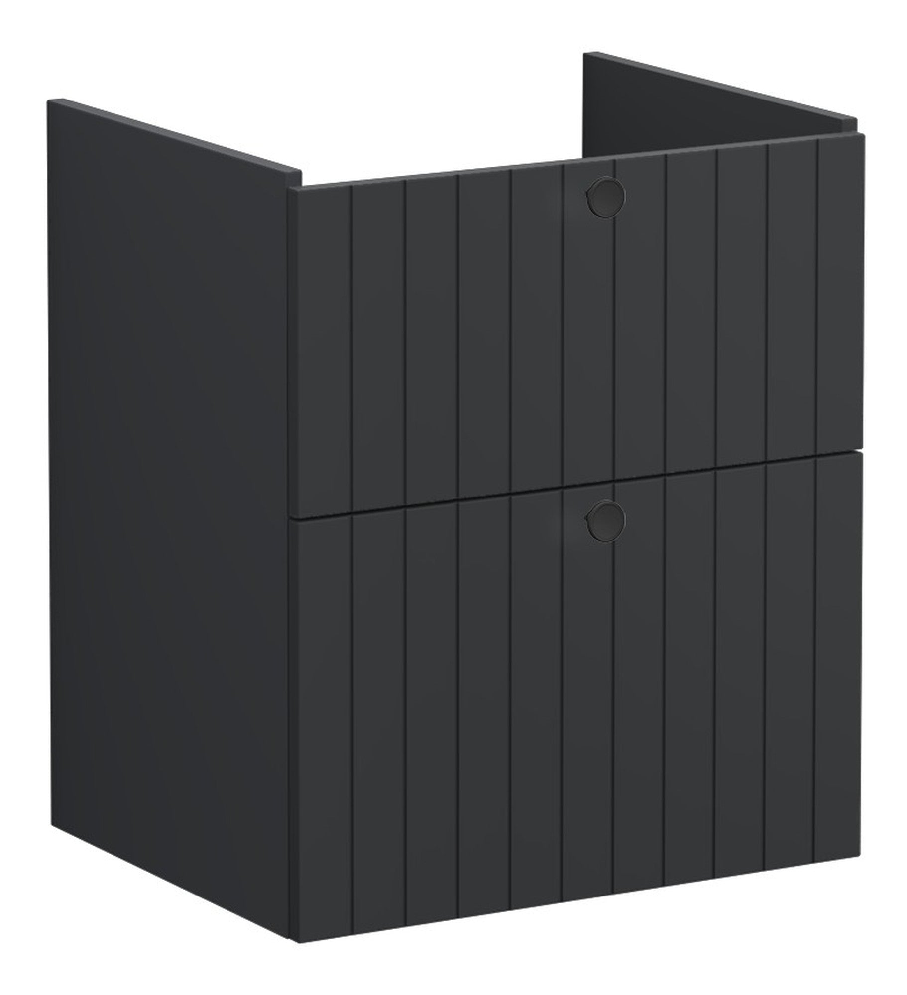 HRD 60cm 2 Drawer Washbasin Unit