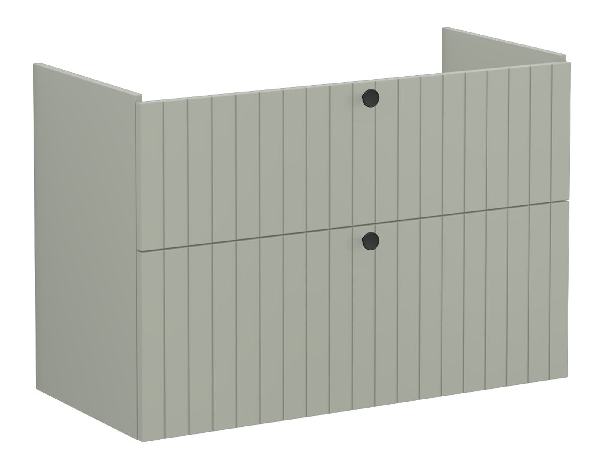 HRD 100cm 2 Drawer Washbasin Unit