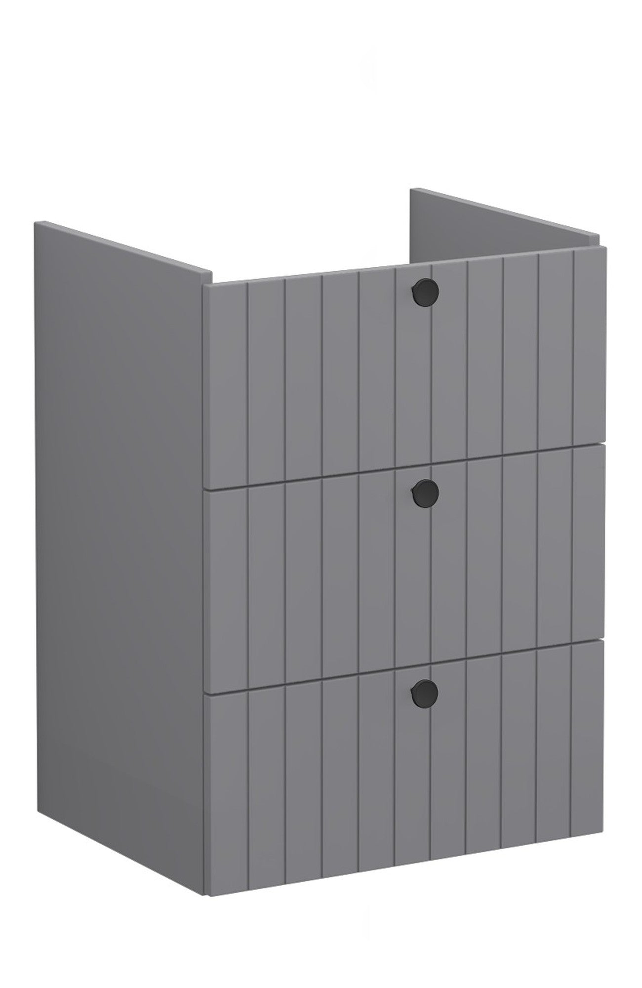 HRD 60cm 3 Drawer Washbasin Unit