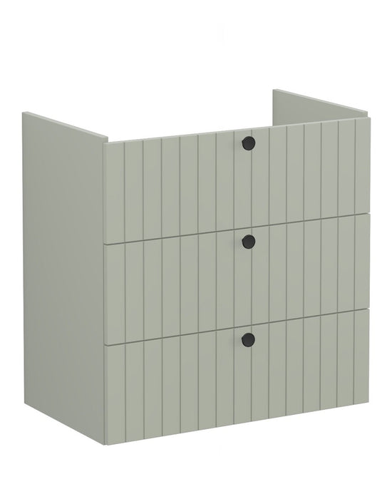HRD 80cm 3 Drawer Washbasin Unit