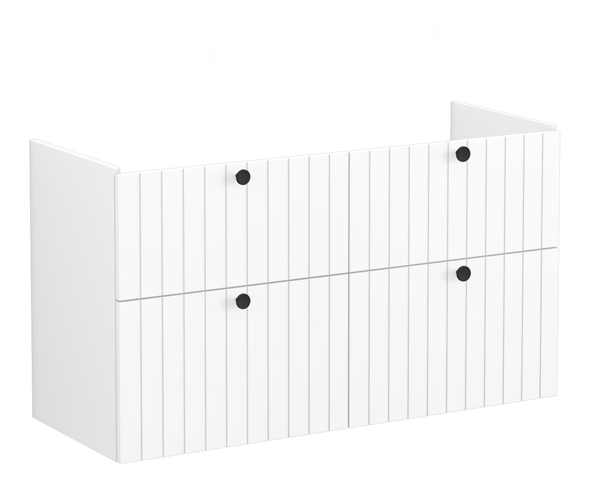 HRD 120cm 4 Drawer Washbasin Unit