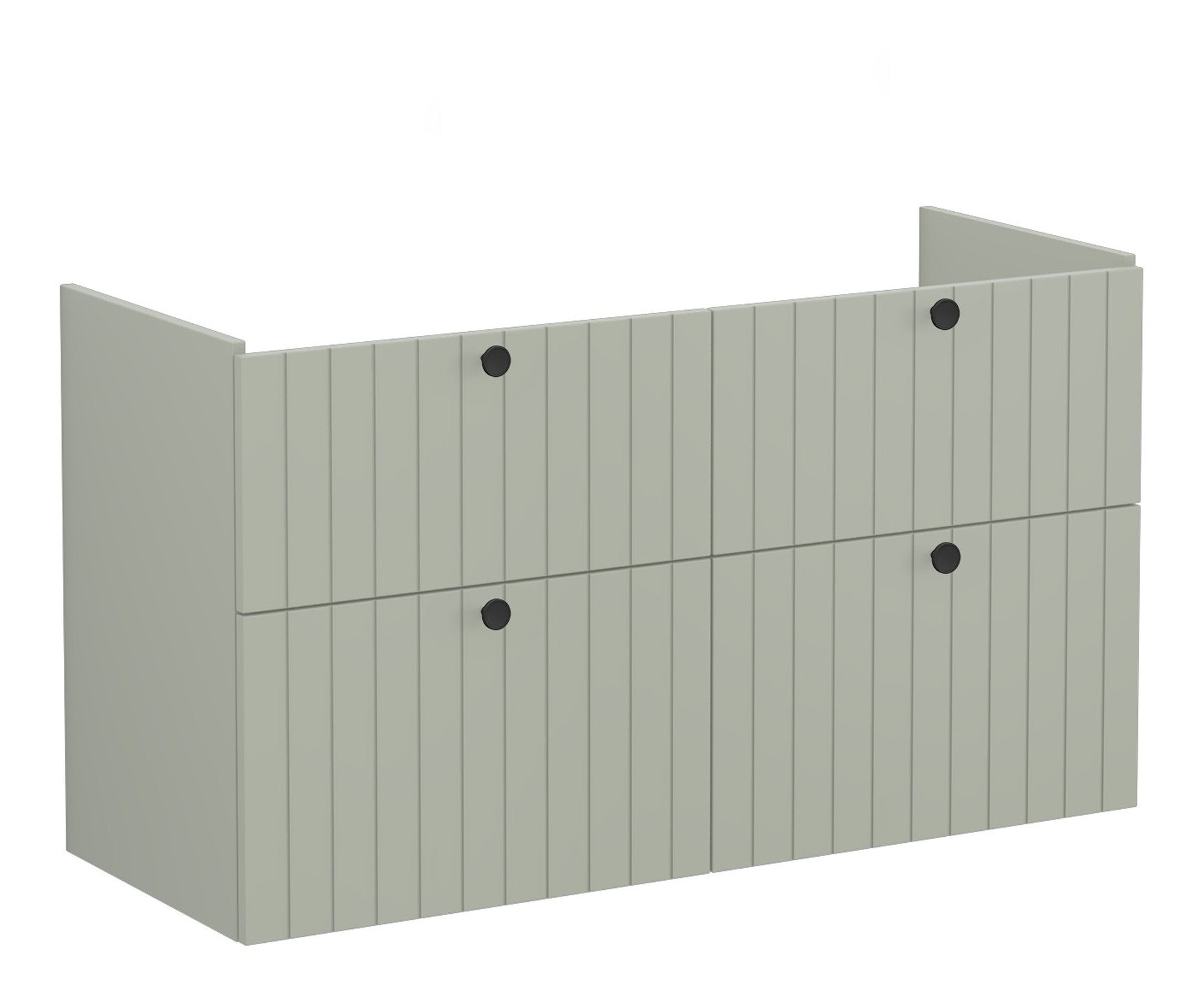 HRD 120cm 4 Drawer Washbasin Unit