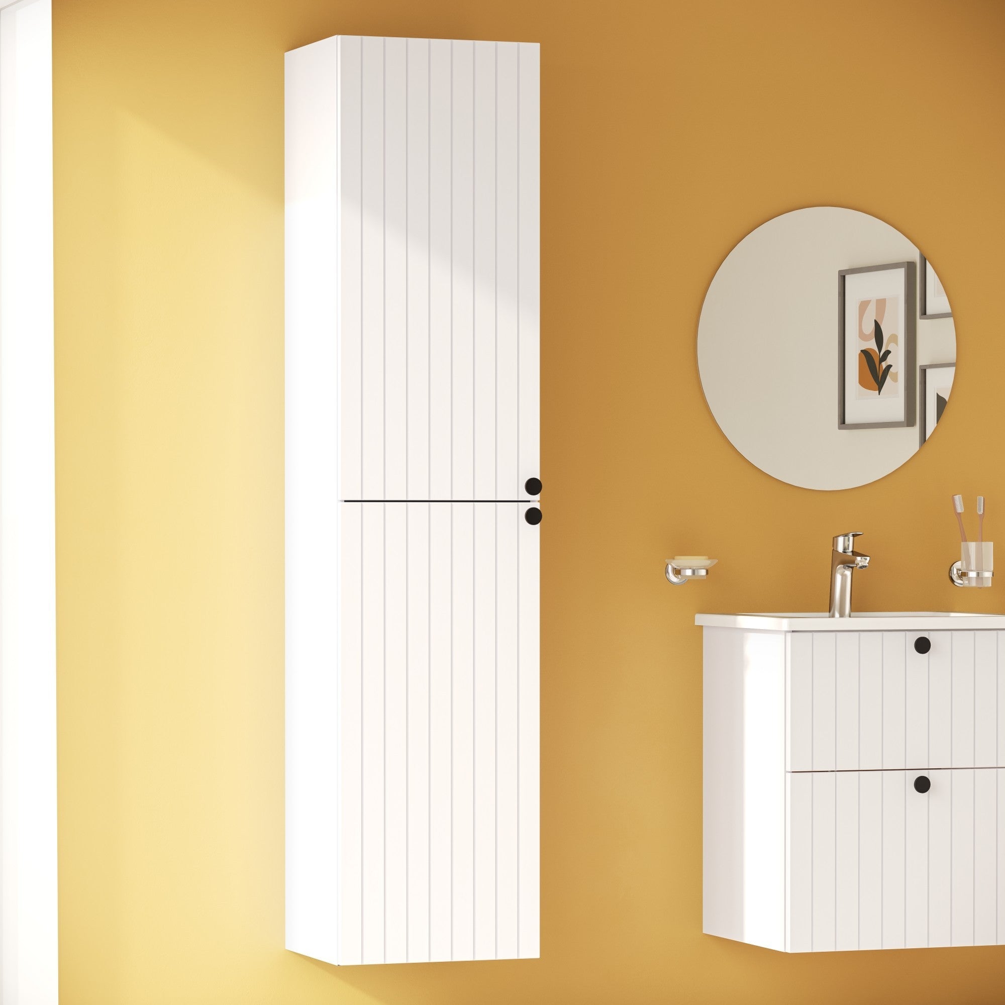 HRD 40cm 2 Door Tall Unit
