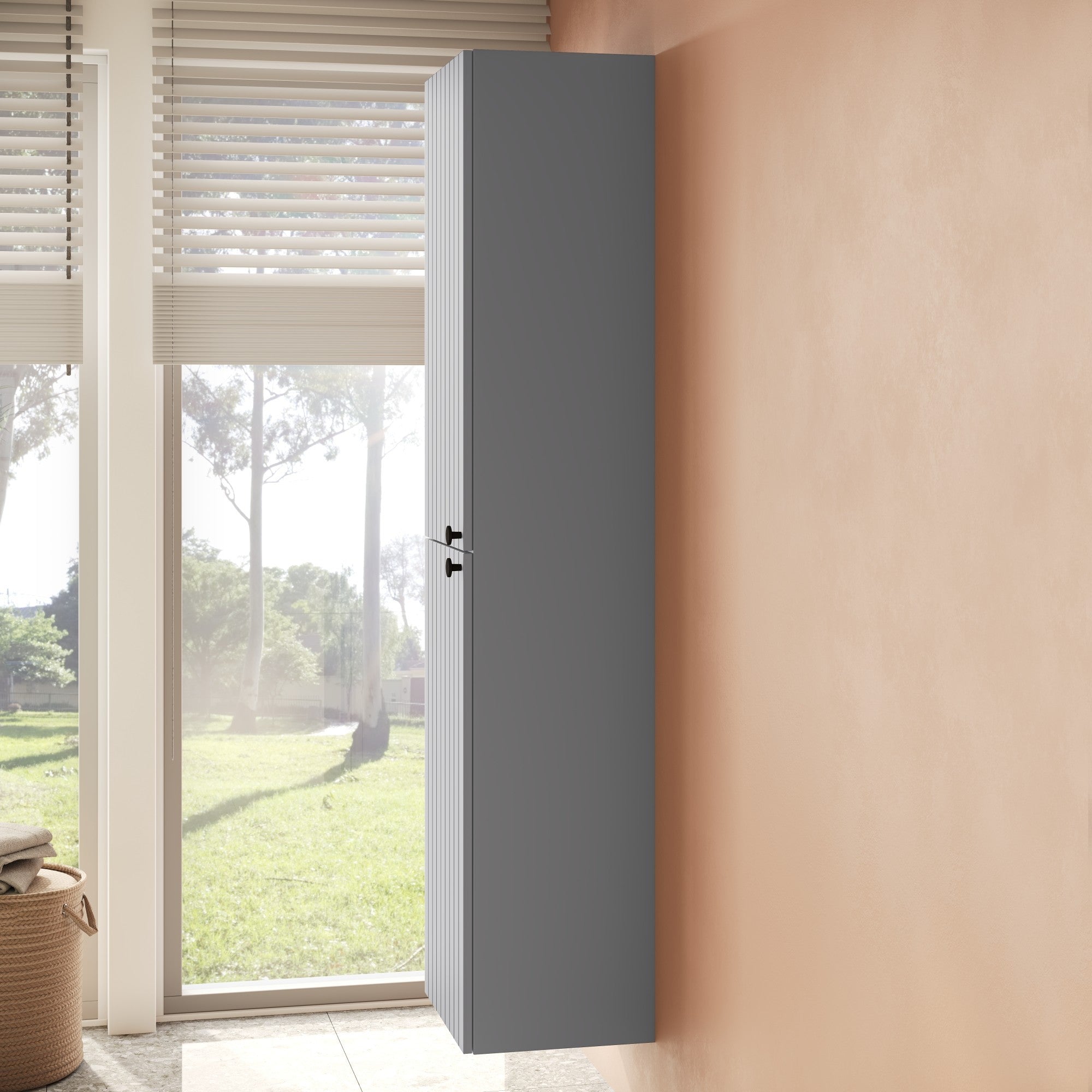 HRD 40cm 2 Door Tall Unit