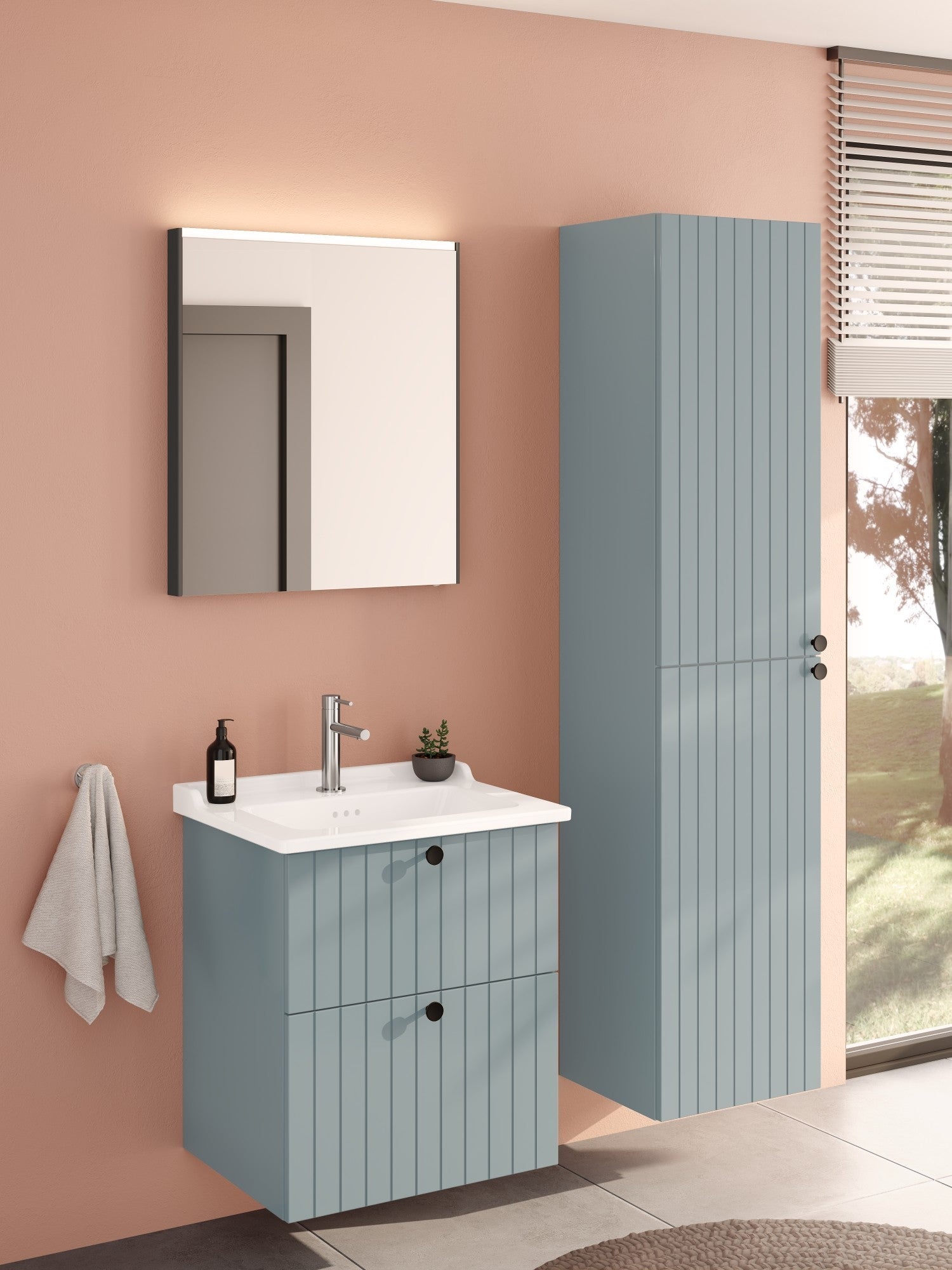 HRD 40cm 2 Door Tall Unit